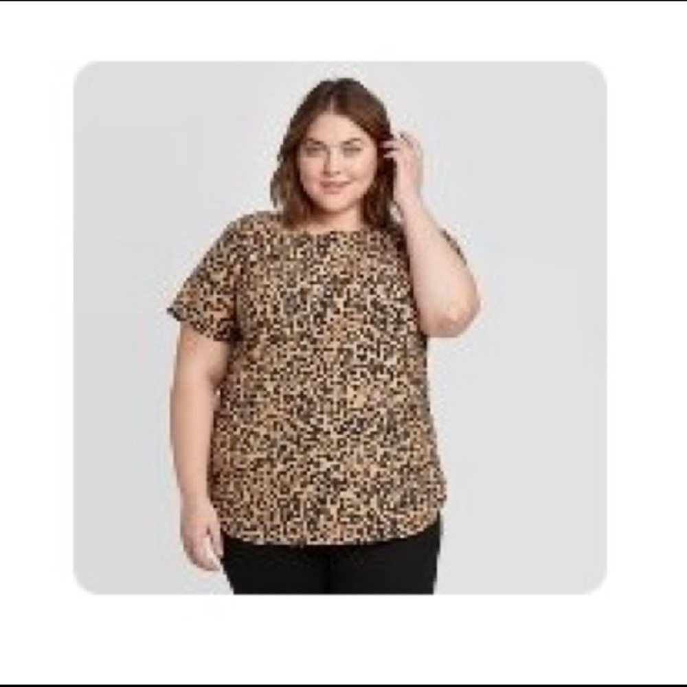 Ava & Viv leopard top!